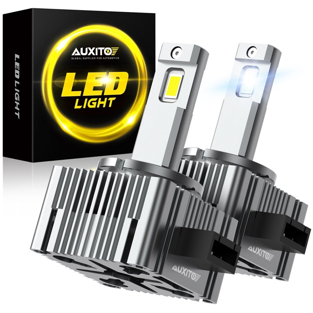 Pair D1S D1R D3S D3R LED Headlight High Low Beam HID Xenon Replace Bulbs 6000K