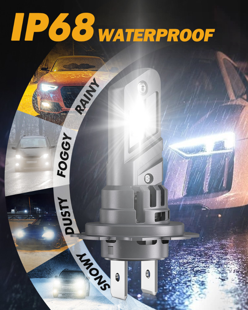 For BMW 323i 328i 335i 340i xDrive 6x AUXBEAM LED Headlight+Fog Bulb 6500K/3000K