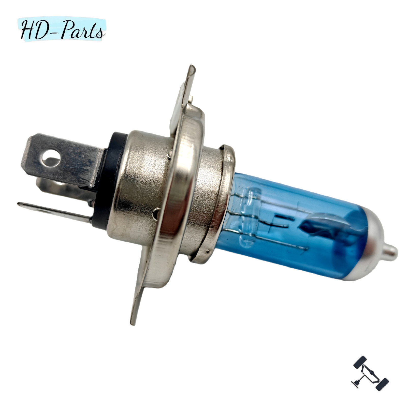 2pcs Bulbs H4 9003 Bright Halogen 100W Bulbs Headlights Lamps WITH Warm new