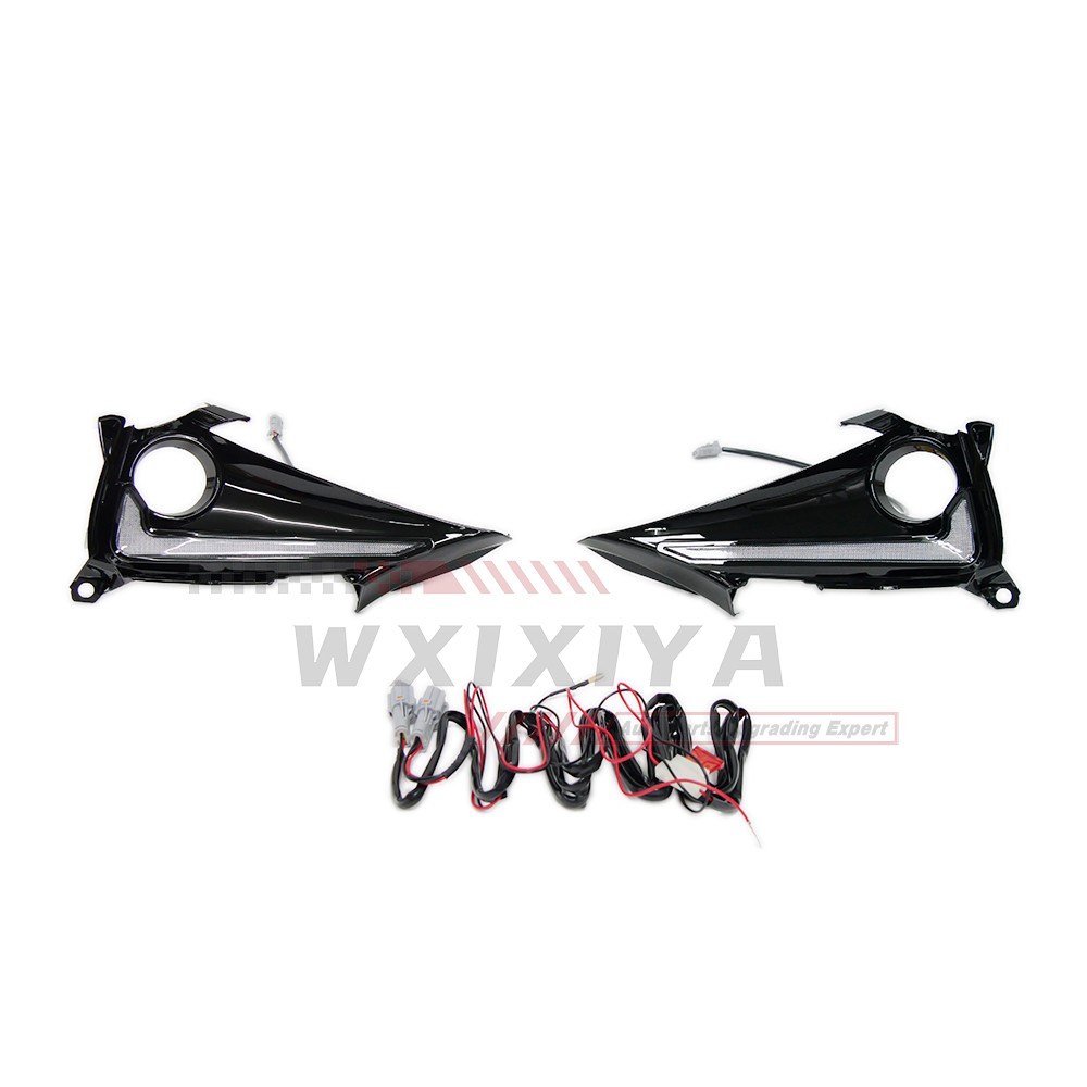 Pair LED Daytime Running Light for Toyota Corolla Hatchback 19-22 DRL Fog Lamp