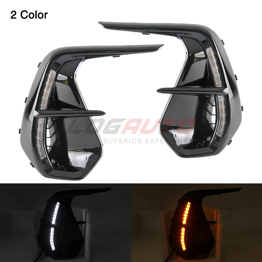 For Subaru BRZ 2022+ LED Daytime Running Light DRL Fog Lamp with Turn Indicator