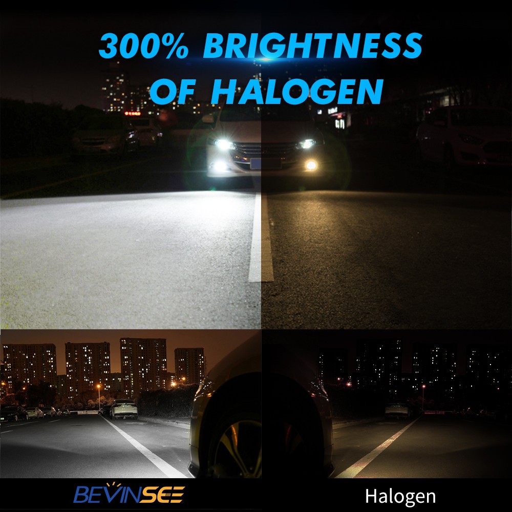 881 LED Bulbs 6000k Fog Driving Light for Hyundai Sonata 2006-2010 Bright H27W/2