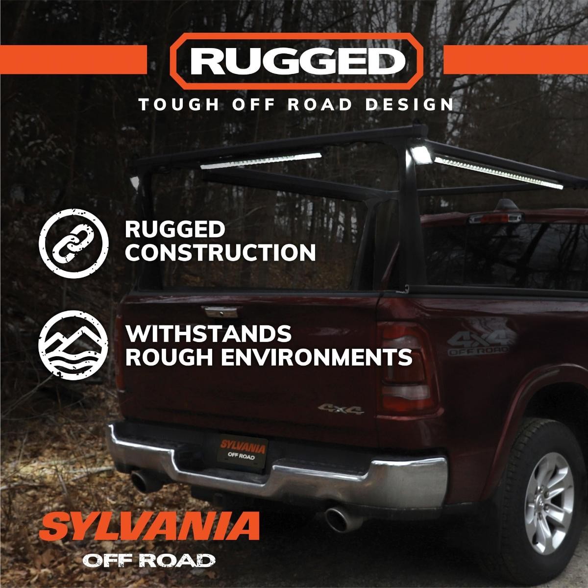 SYLVANIA – Rugged 3.5 Inch Cube LED Light Pod – Lifetime Limited Warranty | LED