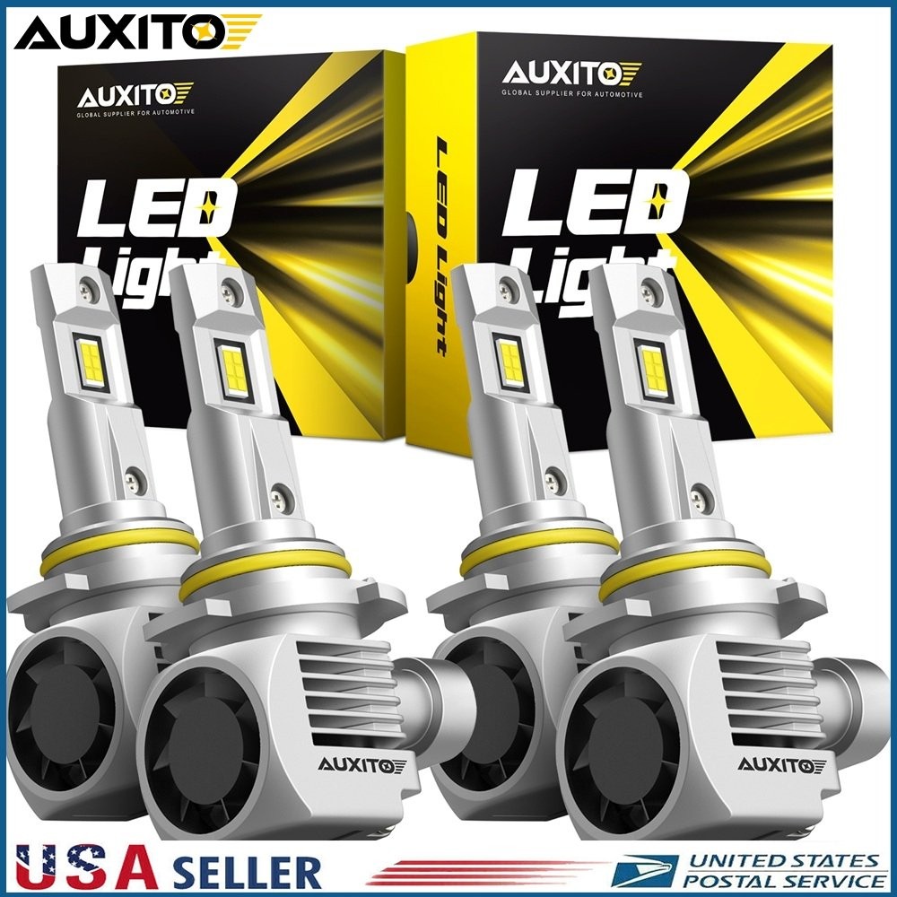 Up to 60000LM LED Headlight Kit 9005 9006 Bulbs High Low Beam Error Free Canbus