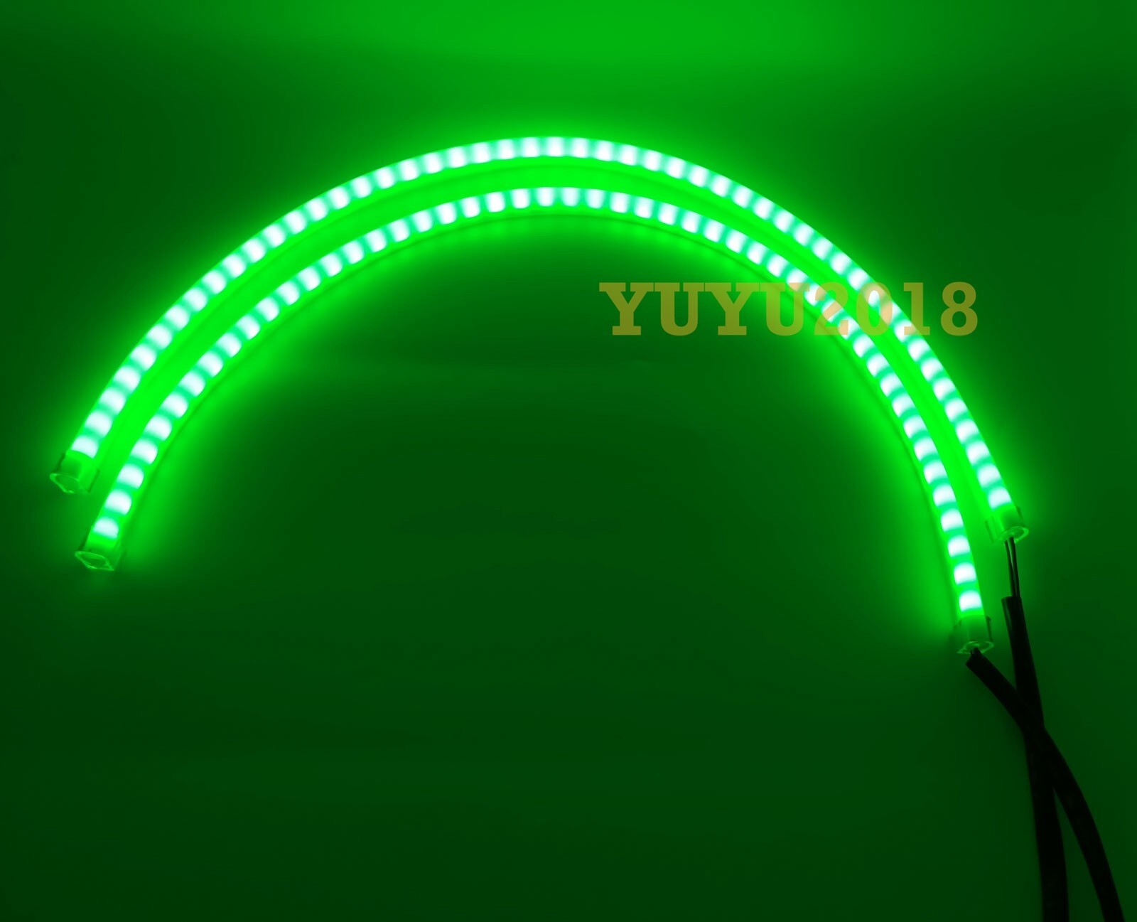 2*60cm LED strip Flow series Chasing RGB for headlight DRL Dream color signal
