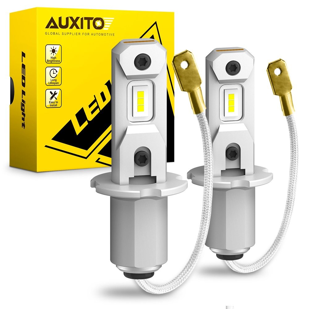 2X AUXITO H3 LED Headlight FOG Light Bulbs 6500K White Driving DRL Lamp GF EXC