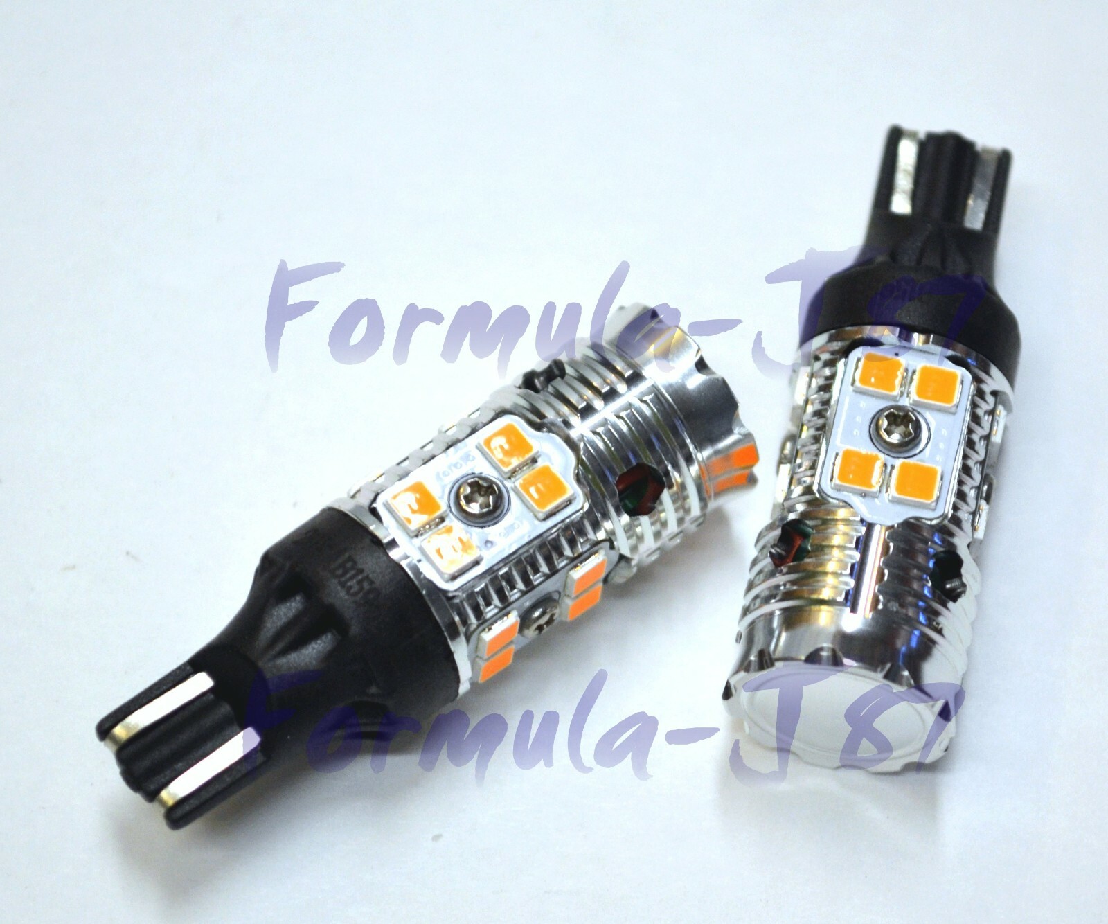 Canbus Error Free LED Light 916 Amber Two Bulb Rear Turn Signal Replace Upgrade