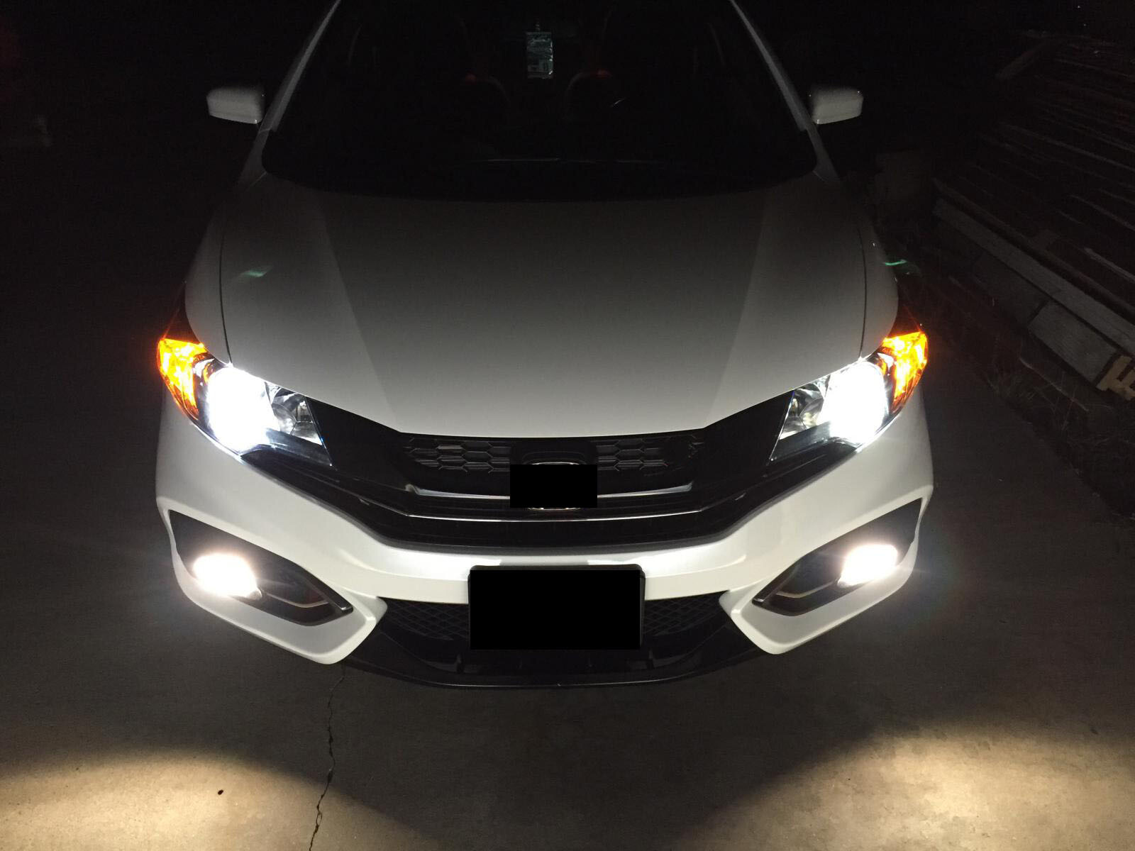 H7 + H7 LED Headlight Combo Bulbs Kit High + Low Beam Super White Bright 5 YEARS