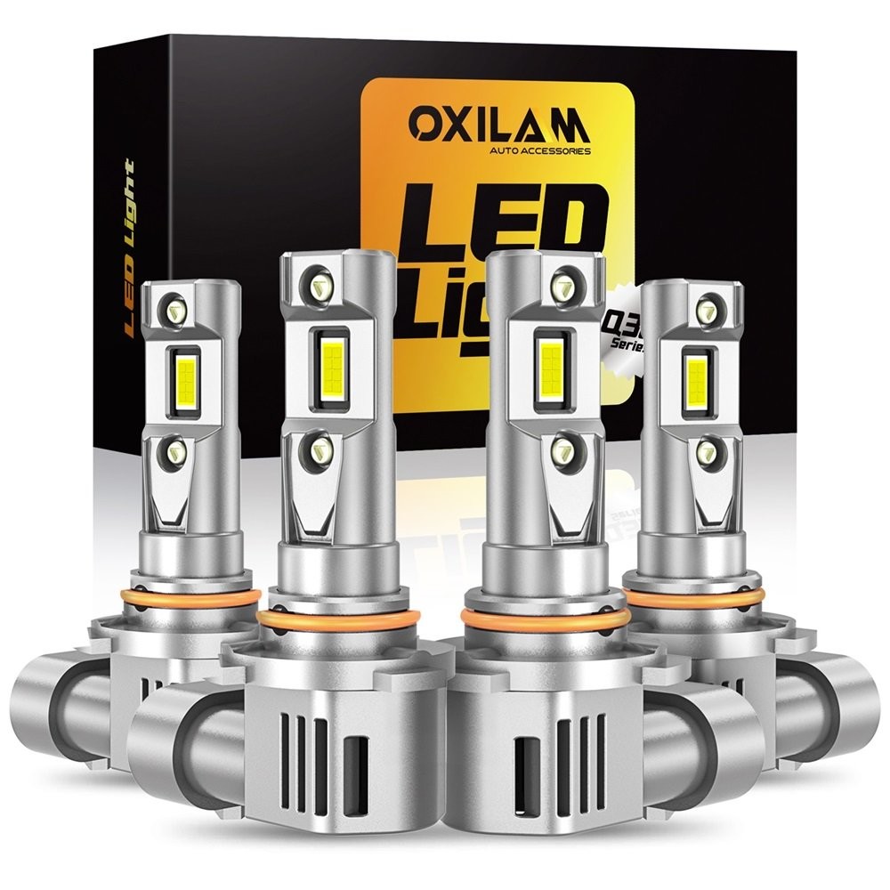 OXILAM 9005 9006 LED Headlight Combo High & Low Beam Bulb Kit White 32000LM 120W