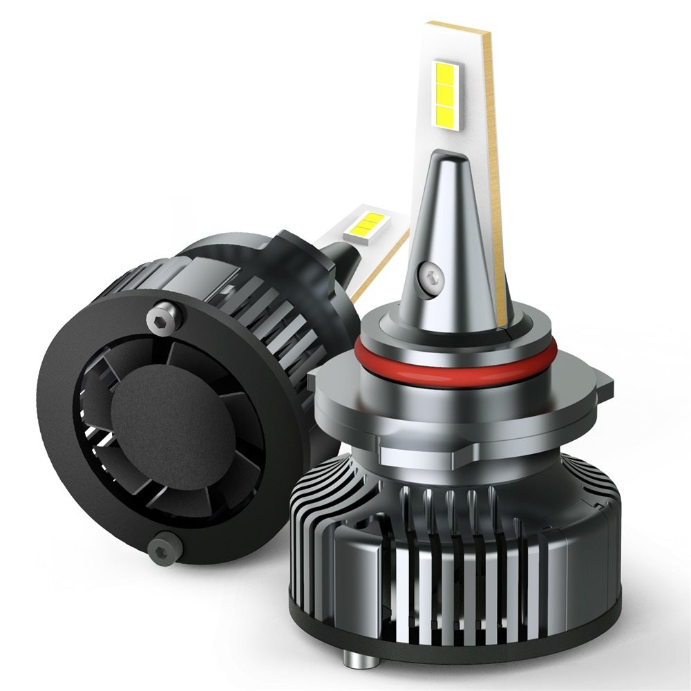 4pcs AUXITO 9005 LED Combo Headlight Bulbs Hi Low Beam Kit High Power Headlamp