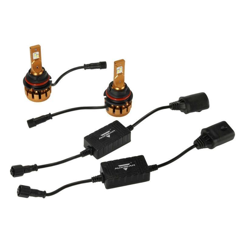 AUXBEAM 9007 Canbus LED Conversion Bulbs for 2000-2016 Peterbilt Pete Headlights