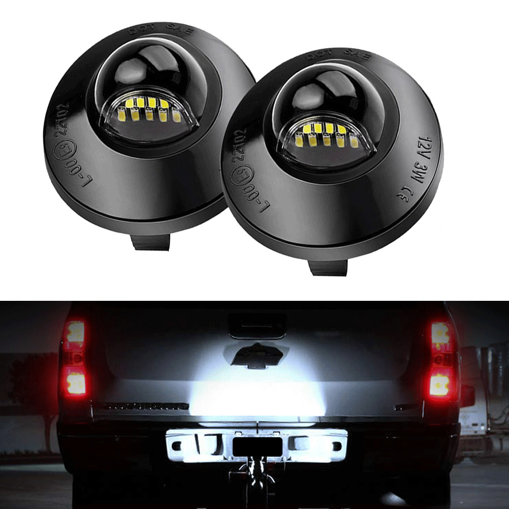 For 1983-2011 Ford Ranger LED License Plate Tag Light 6000K Super Bright OXILAM