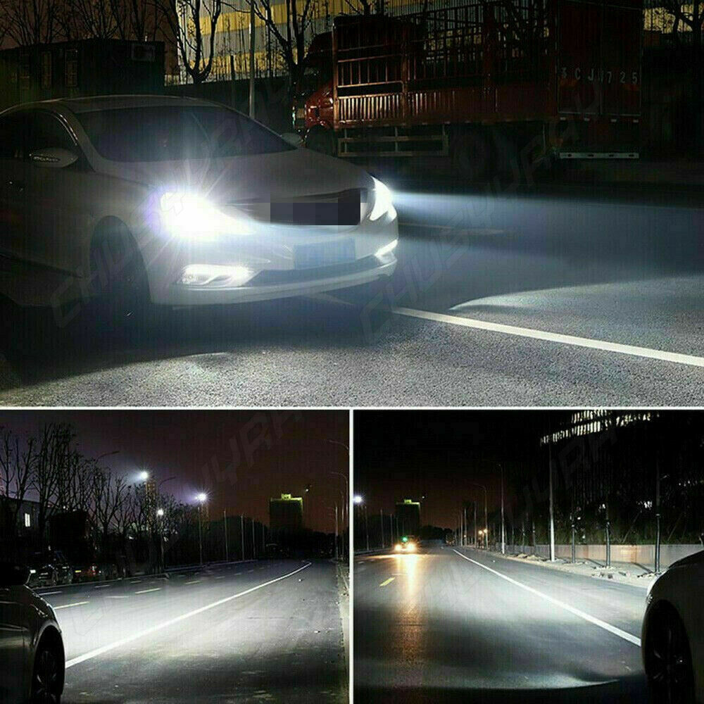Combo 9005+H11 LED Headlight Super Bright Bulbs Kit White 720000LM High/Low Beam