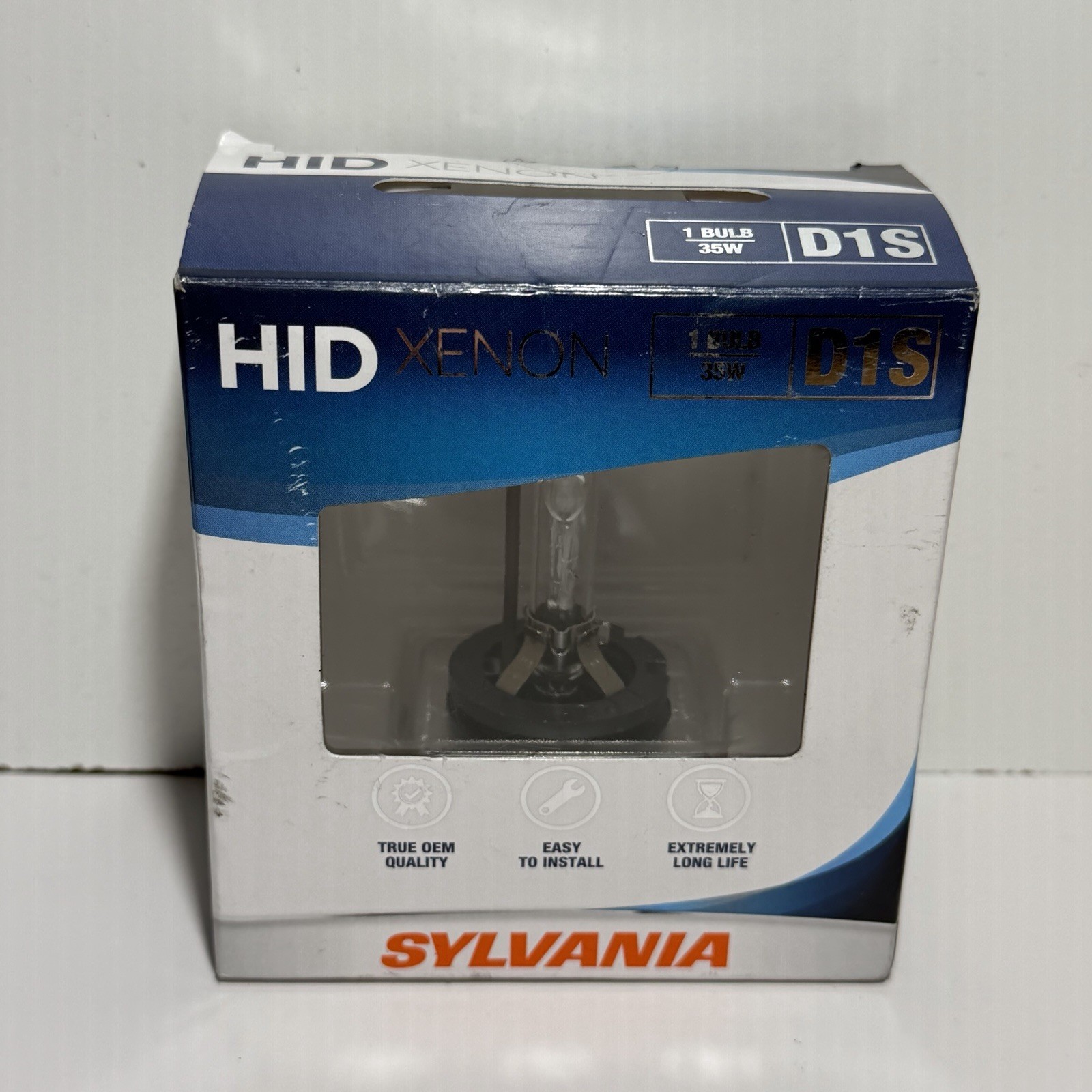 Sylvania Xenon HID D1S Headlight Bulb – Brand New 35W