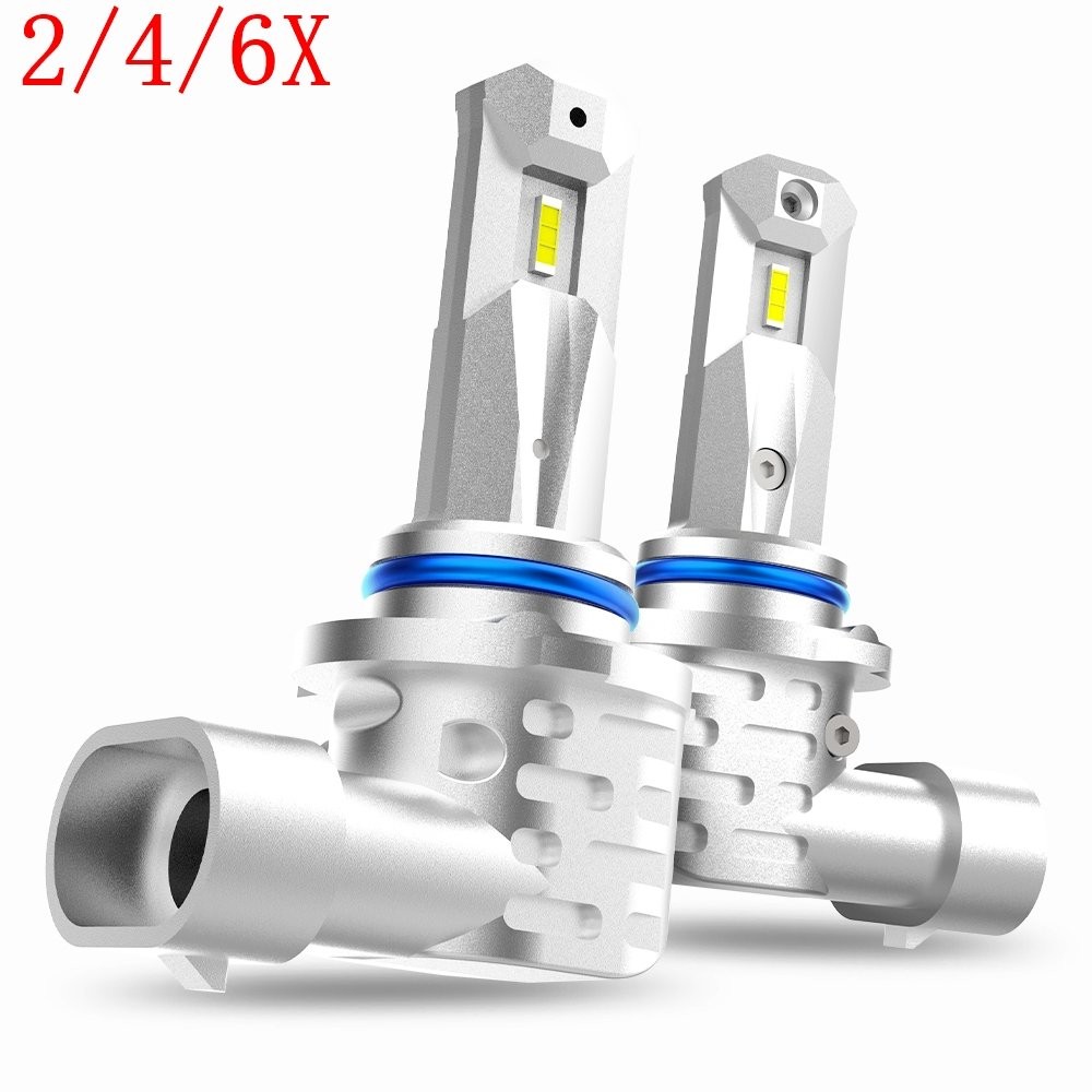 2/4/6X 9005 HB3 LED Headlight Super Bright Bulbs White 6500K High/Low Beam