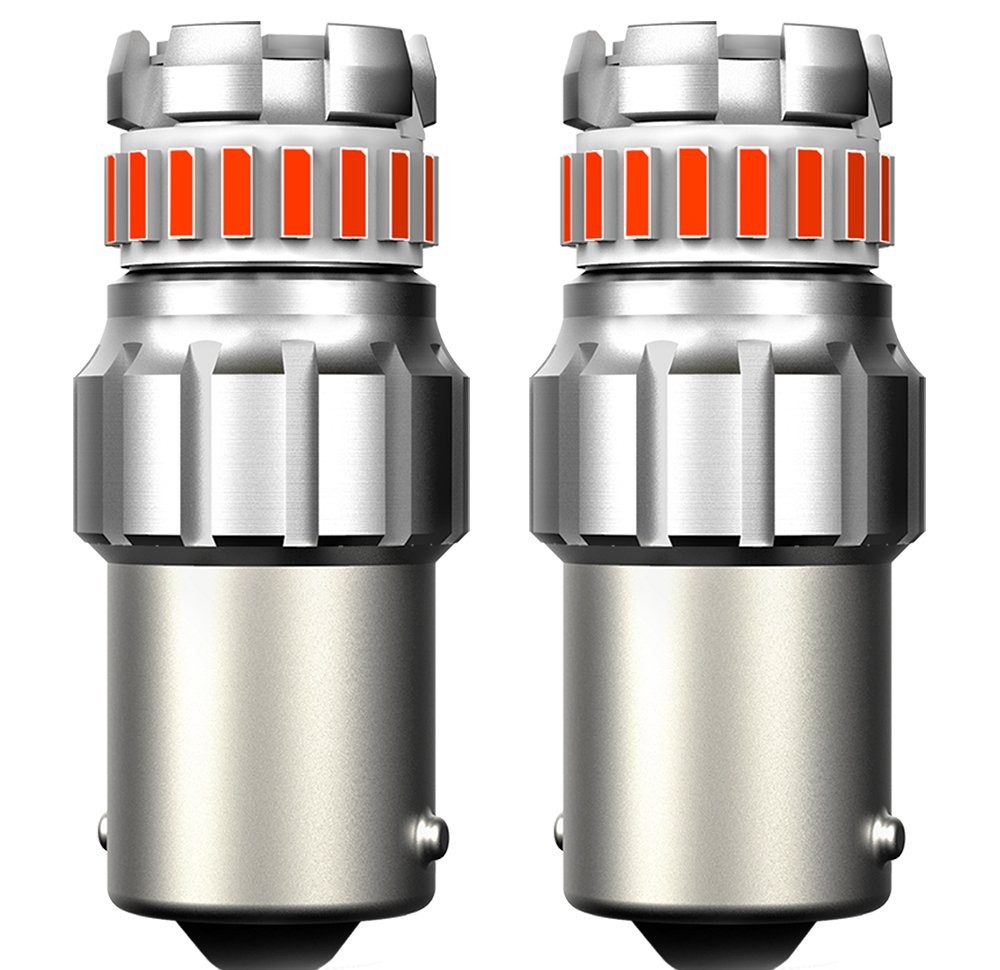 1156 7506 Red LED Brake Stop Light Tail Bulb Fit BMW Audi Lexus Error Free