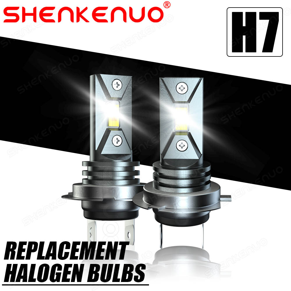 For Yamaha YZF-R6 2003-15 YZF-R1 2006-16 – 2x LED Headlight H7 Bulbs White 6000K