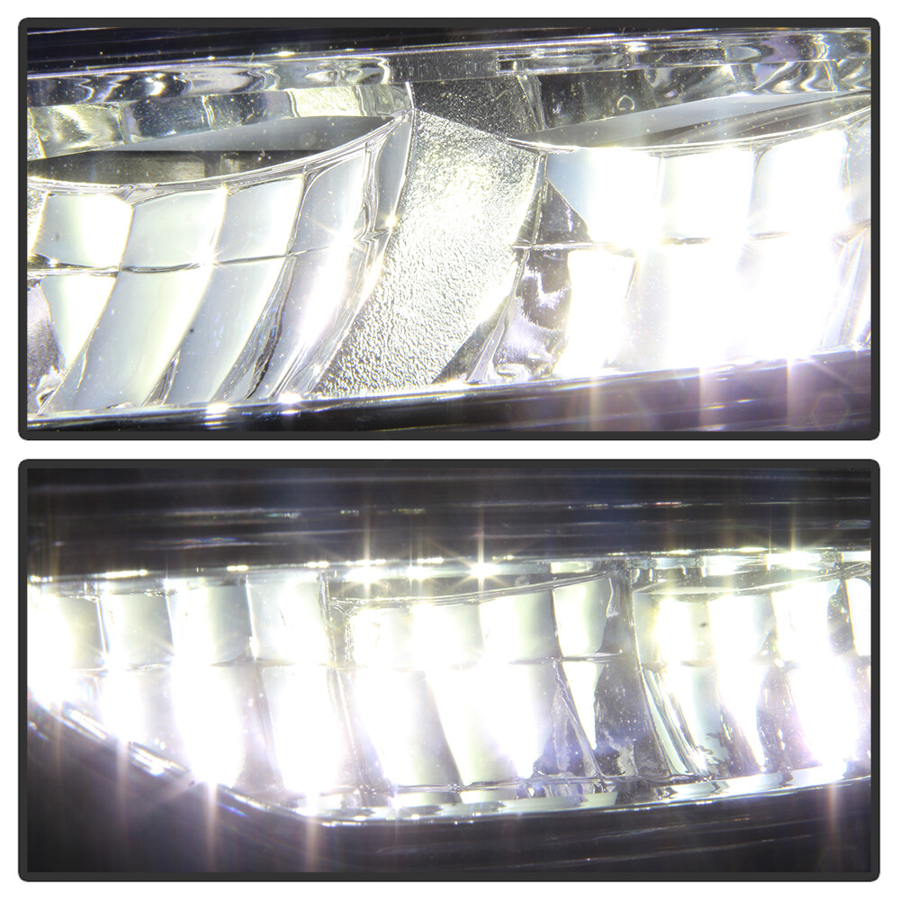 2016 2017 2018 GMC Sierra 1500 LED Bumper Fog Lights Lamps w/Switch & Bracket