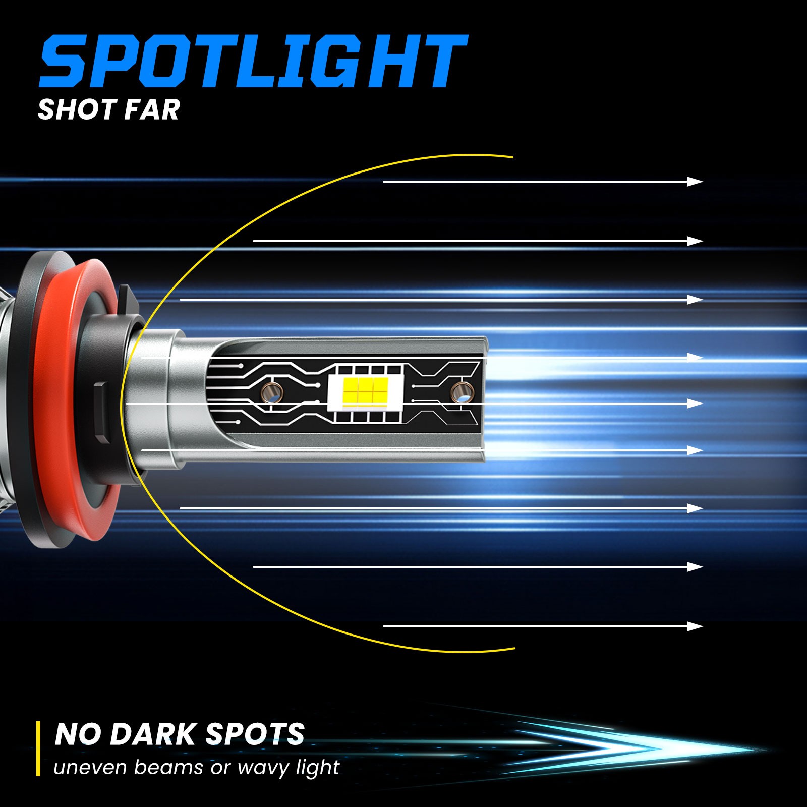For Nissan Altima 2007-2018 LED Headlight Kit Bulbs Super Bright 10000K 72000LM