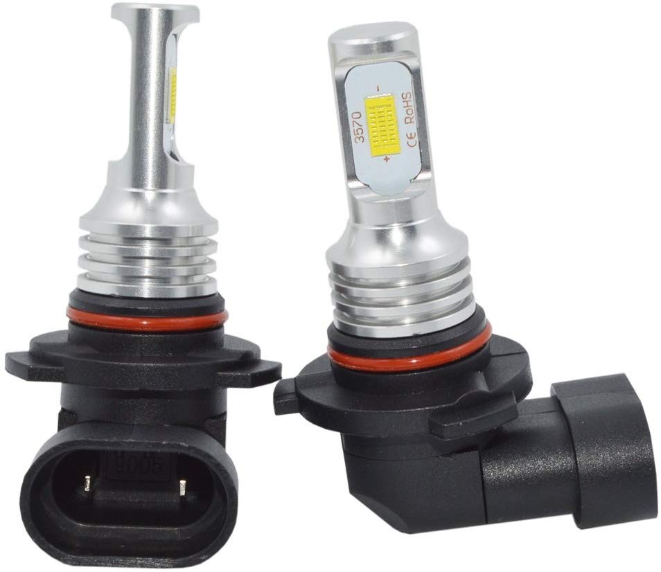 H11 9005 LED Headlight KIT Combo Bulbs 10000K High&Low Beam Super Bright White
