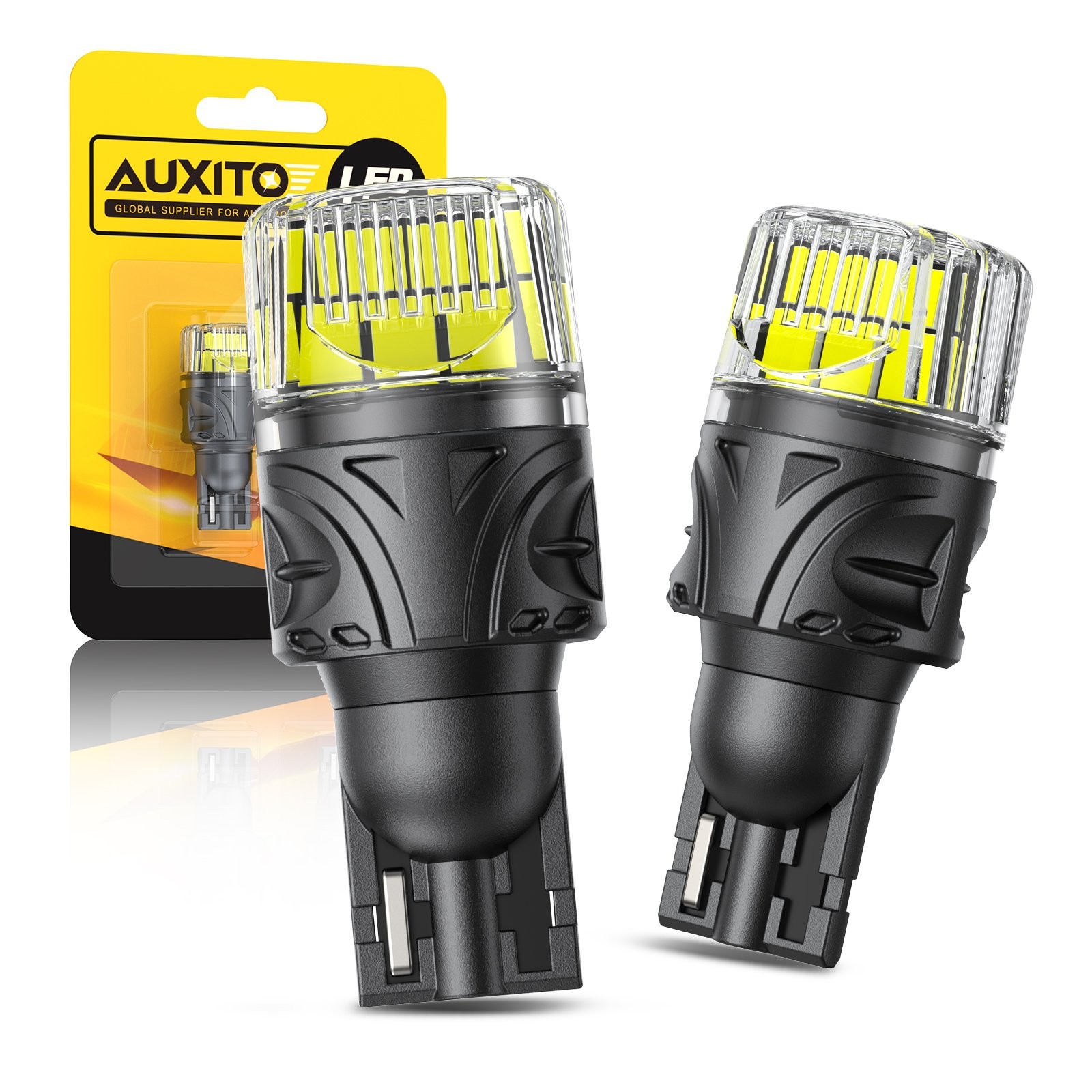 2x T15 921 912 LED Reverse Backup Light Bulbs W16W 916 6500K Super Bright White