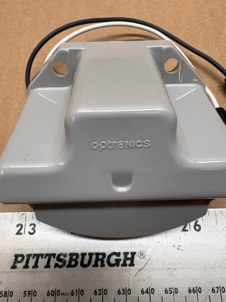 Optronics LPL26SKBP LED License Plate Light Kit Trailer Truck RV Gray New
