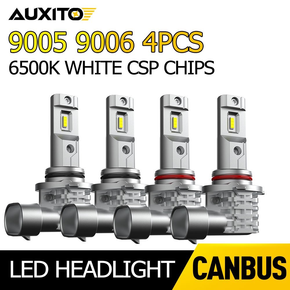CANBUS H4 9005 9006 H11 H9 H8 H10 LED Headlight or Fog Light 6500K White 20W/PCS
