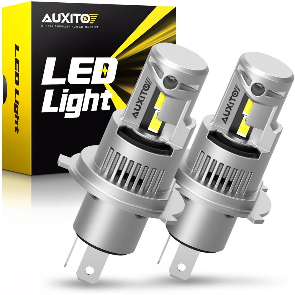 AUXITO H4 HB2 9003 LED Headlight Bulbs High Low Beam 6000K Super White Plug Play
