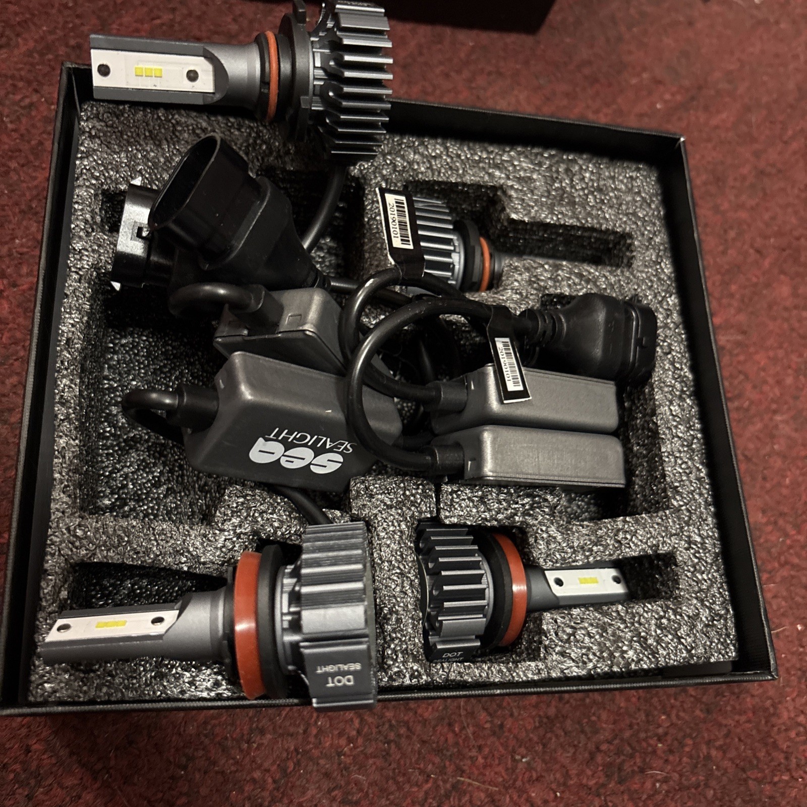 SeaLight H4 LED S1 Series Headlight Kit | 6000K | 30,000+hrs |12-24VDC | IP67