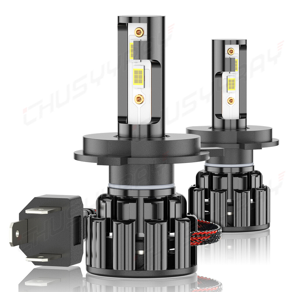 H4 9003-HB2 40W Xenon LED Headlight High Low Dual Beam Light Bulbs Lamps