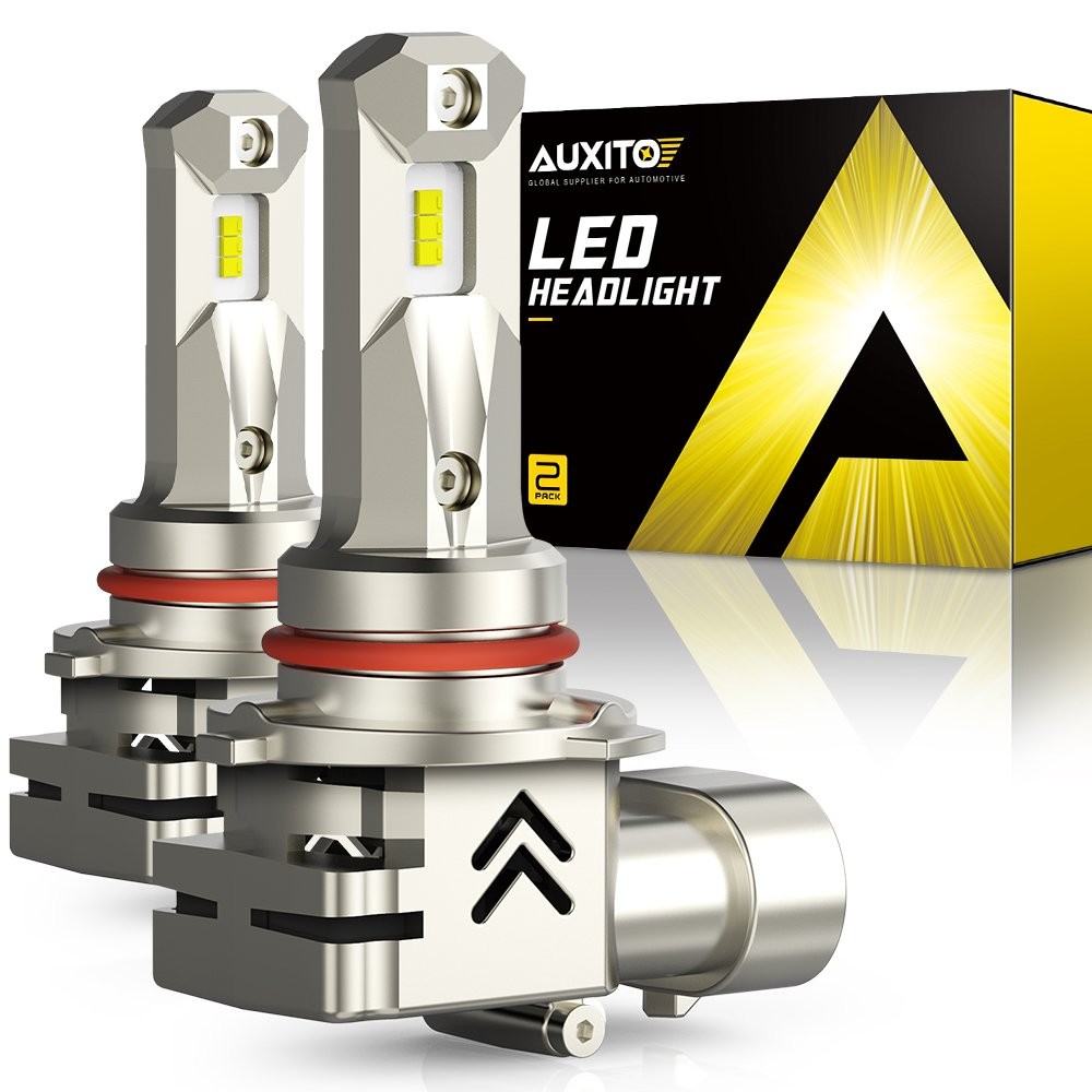 2X 9005 HB3 LED Headlight kit 24000LM High Low Beam White Bulb HID CANBUS 10S US