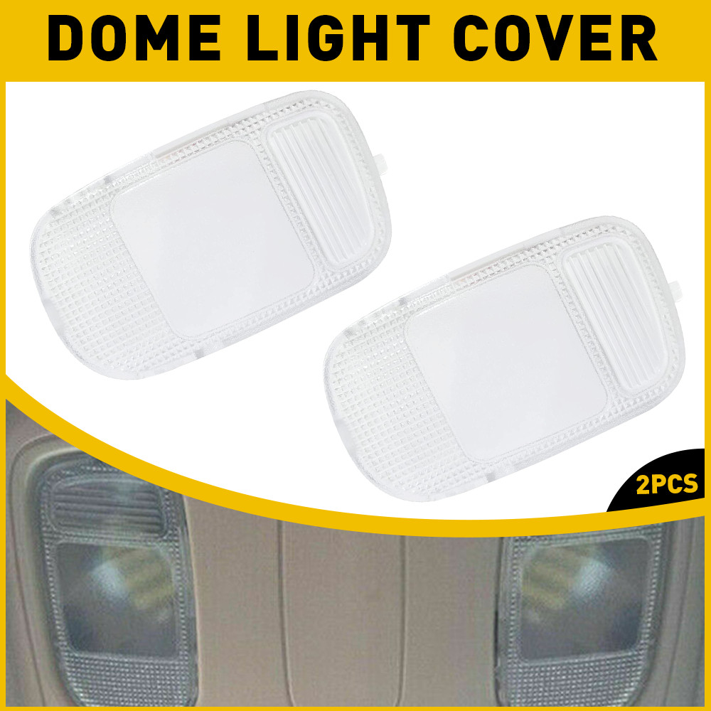 For Dodge Ram 2500 1500 3500 Overhead Dome Clear Map Light Cover Interior L+R US