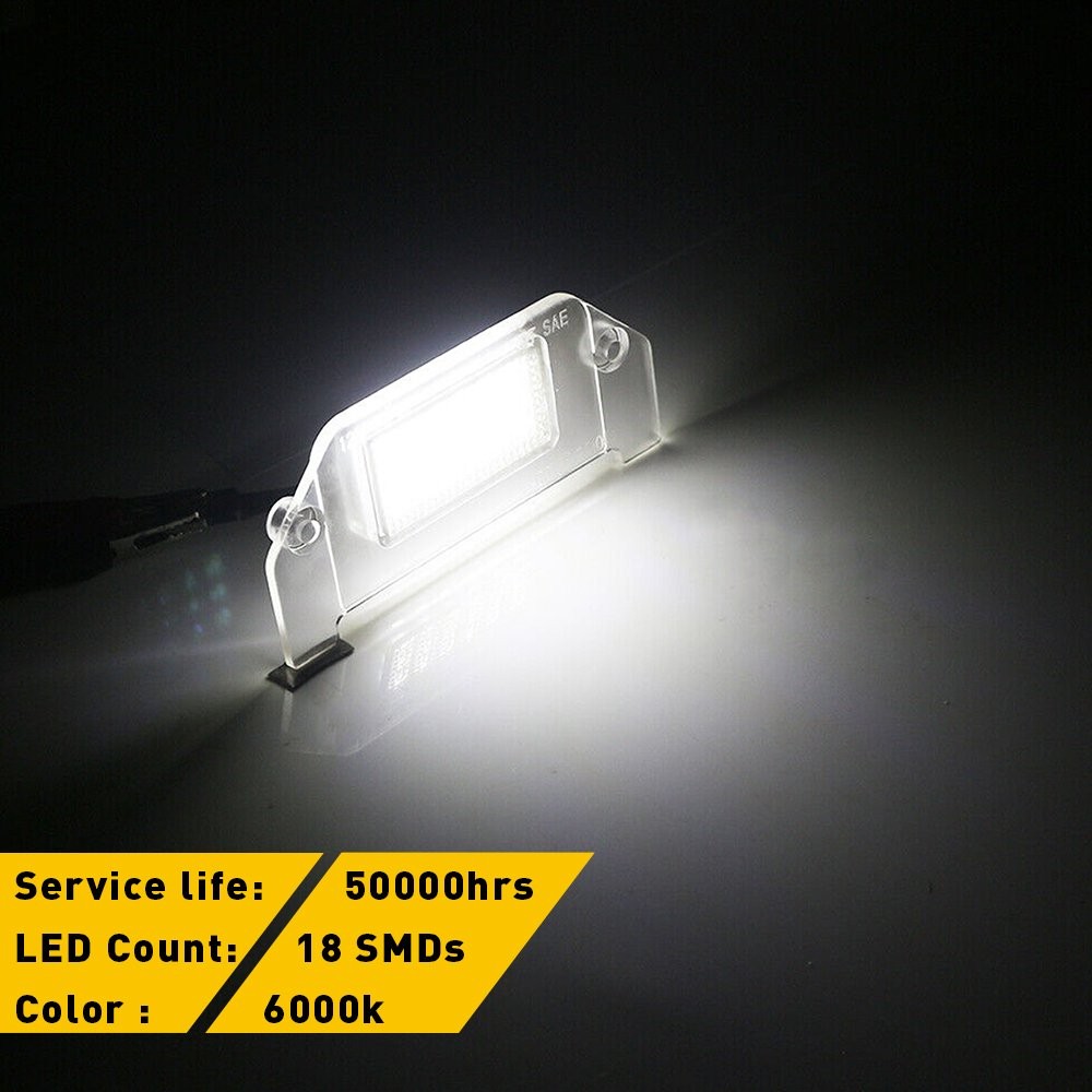 18LED License AUXITO For Plate Free Light 2005-2014 300 Error Chrysler 300C 300S