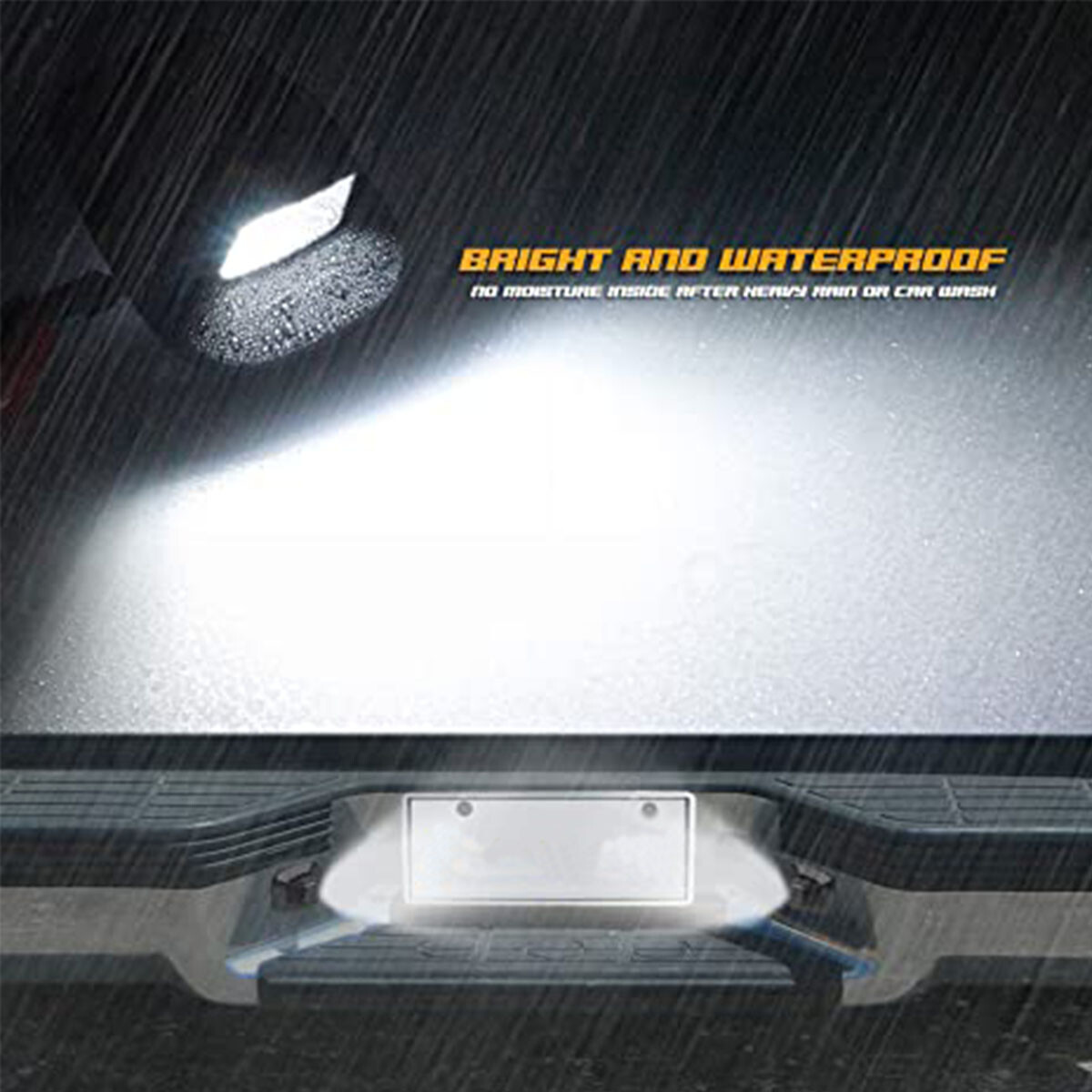 For 88-00 Chevy C/K 1500 2500 3500 LED License Plate Light Tag Lamp Assembly 2X