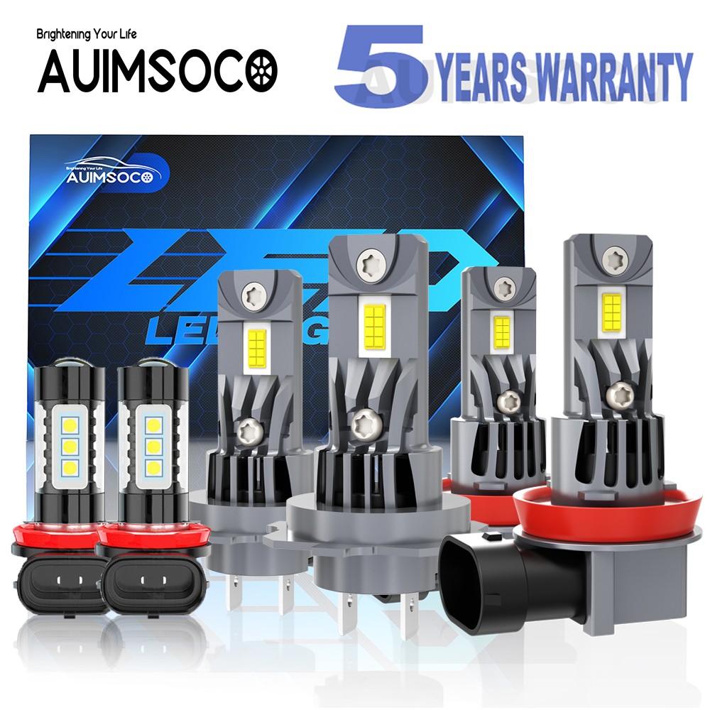 For Mazda MX-5 Miata Convertible 2006-2015 LED Headlight Hi/Low Fog Light Bulbs