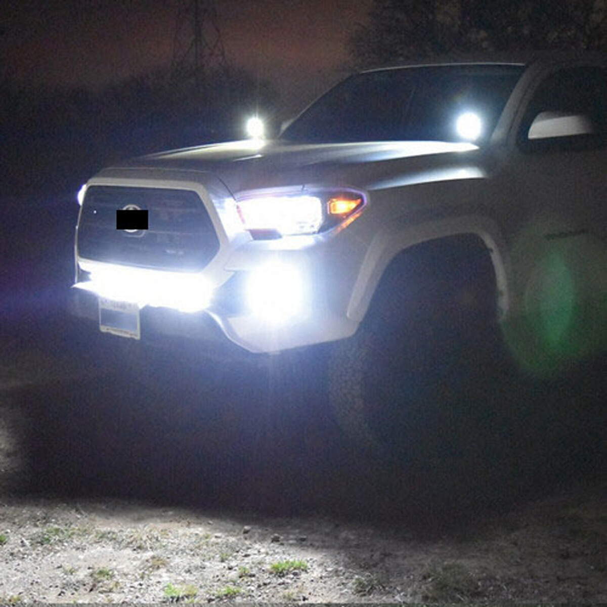 H7+H11 LED Headlight Kit Fog Lights 6000K Combo for Hyundai Santa Fe 2013-2016