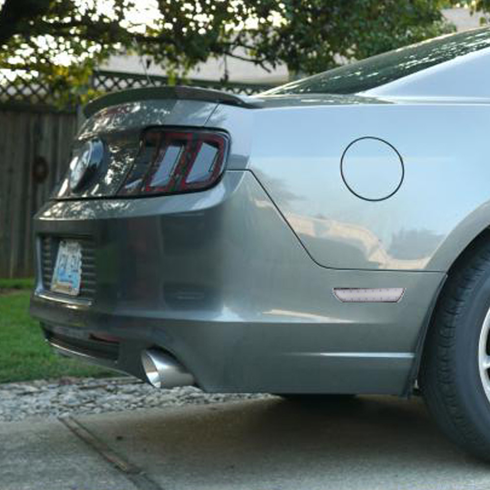 Clear White LED Rear Side Marker Signal Lamps Lights For 2015-2020 Ford Mustang