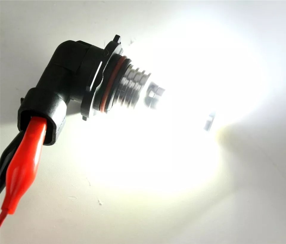9006 LED Headlight Super Bright Bulbs Kit White 6000K 8000LM High Beam 2PCS