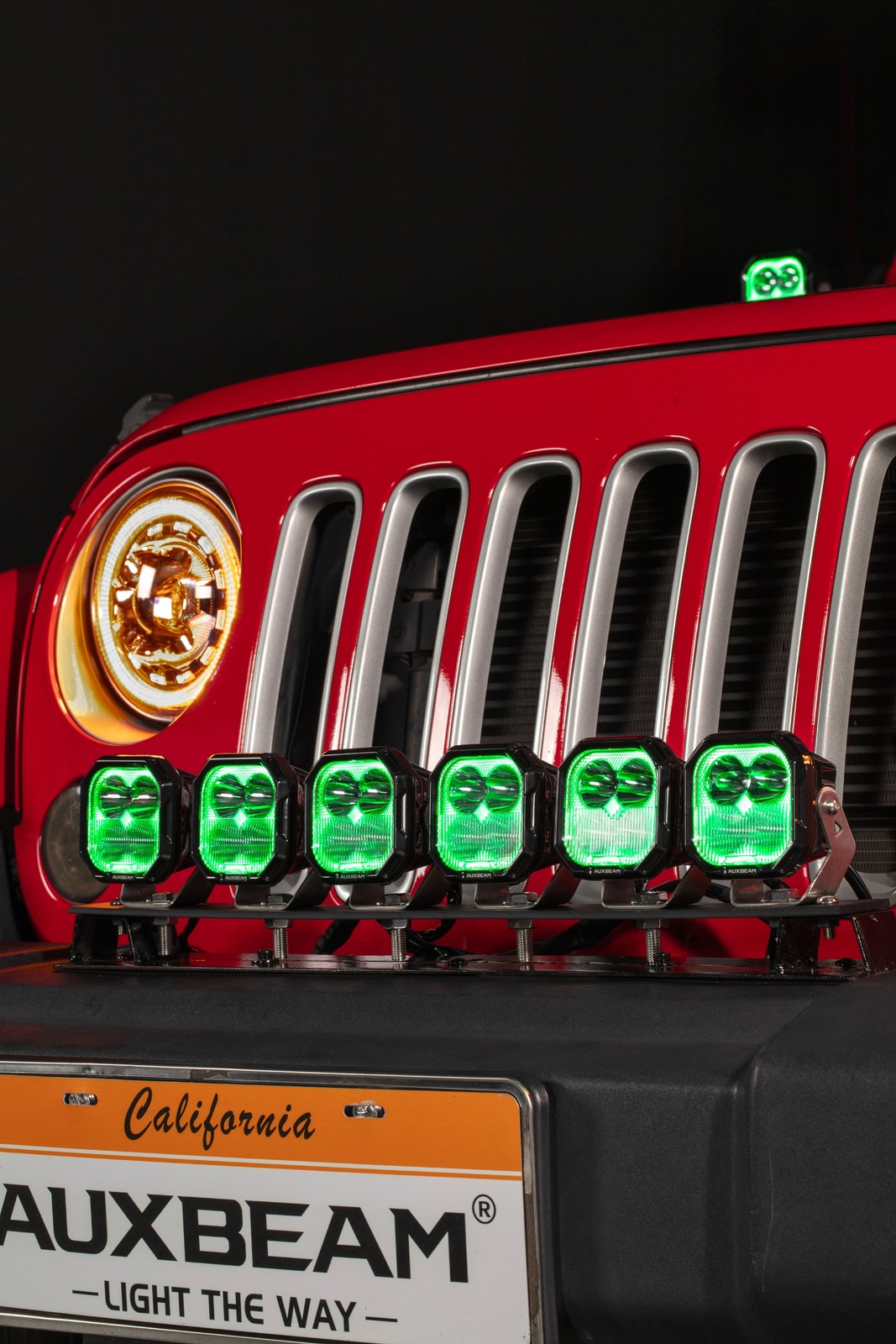 Auxbeam Color Play 3″ RGBW LED Work Driving Pods Lights Offroad Fog Spotlights