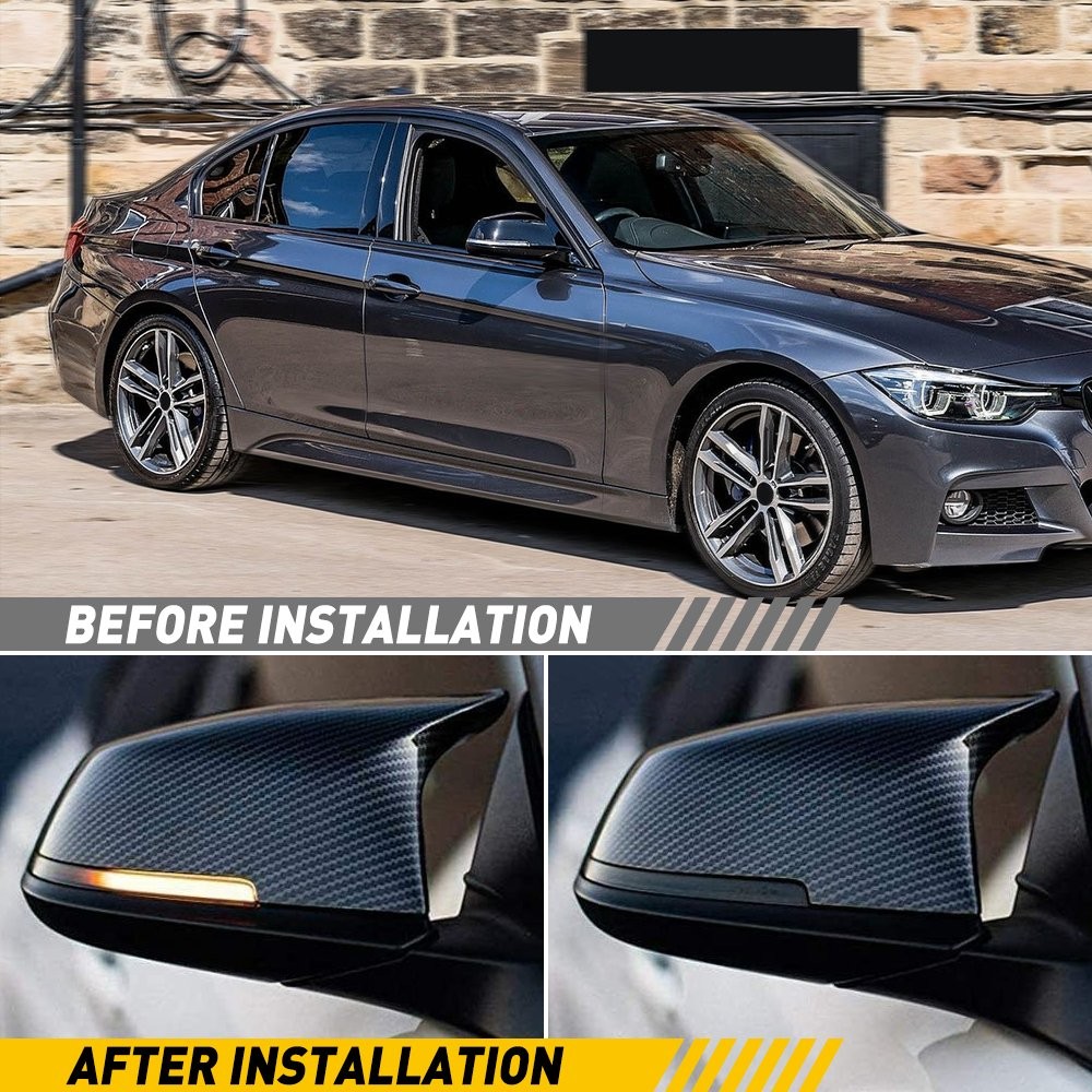 Smoked Turn Signal Lamp LED Side Mirror Light For BMW 4 3 2 1 Series F30 F35 E