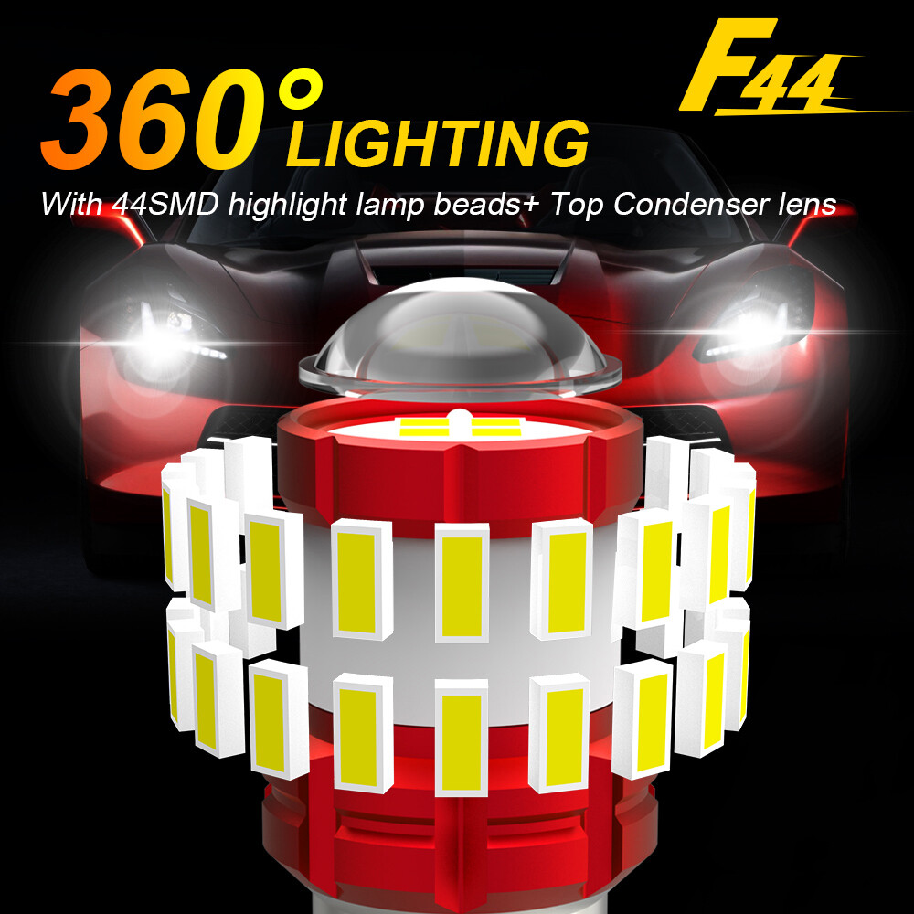 7443 7440 7441 LED Back Up Reverse Light Bulbs Xenon White 6000K Canbus 2pcs