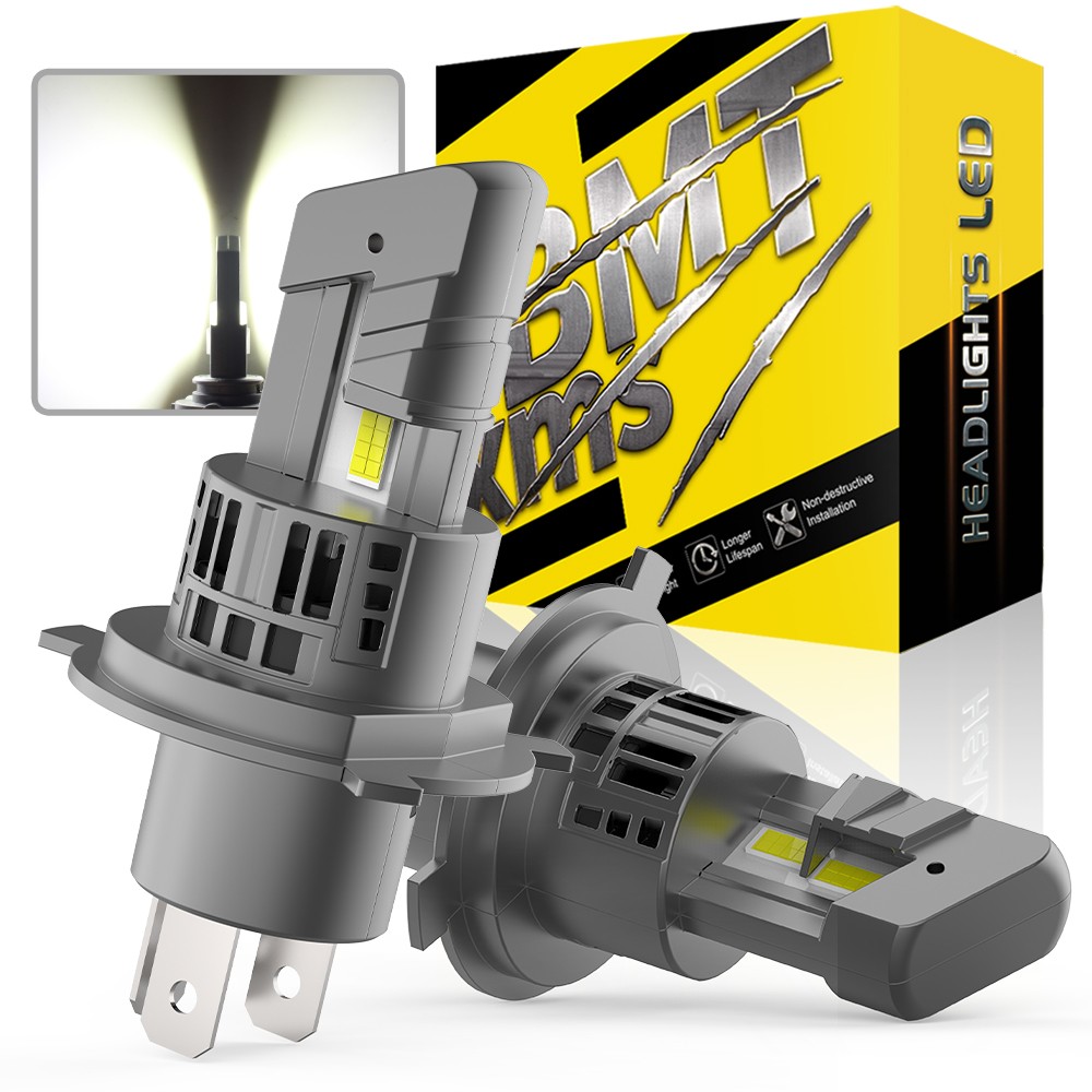 2X H4 9003 LED Headlight High Low Beam Bulbs For Mitsubishi Mirage 2020-2023