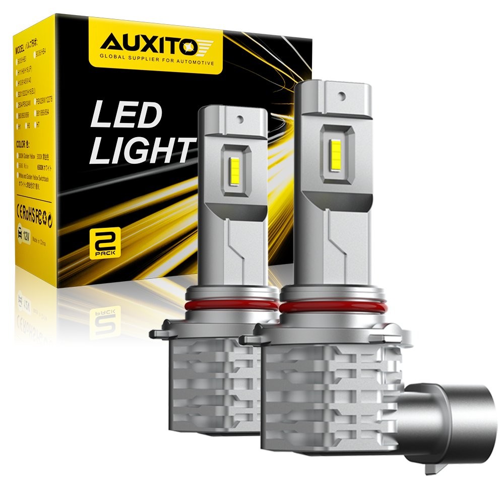 2X AUXITO 9005 HB3 LED Headlight Kit Bulb High Low Beam Super White Combo 2 A