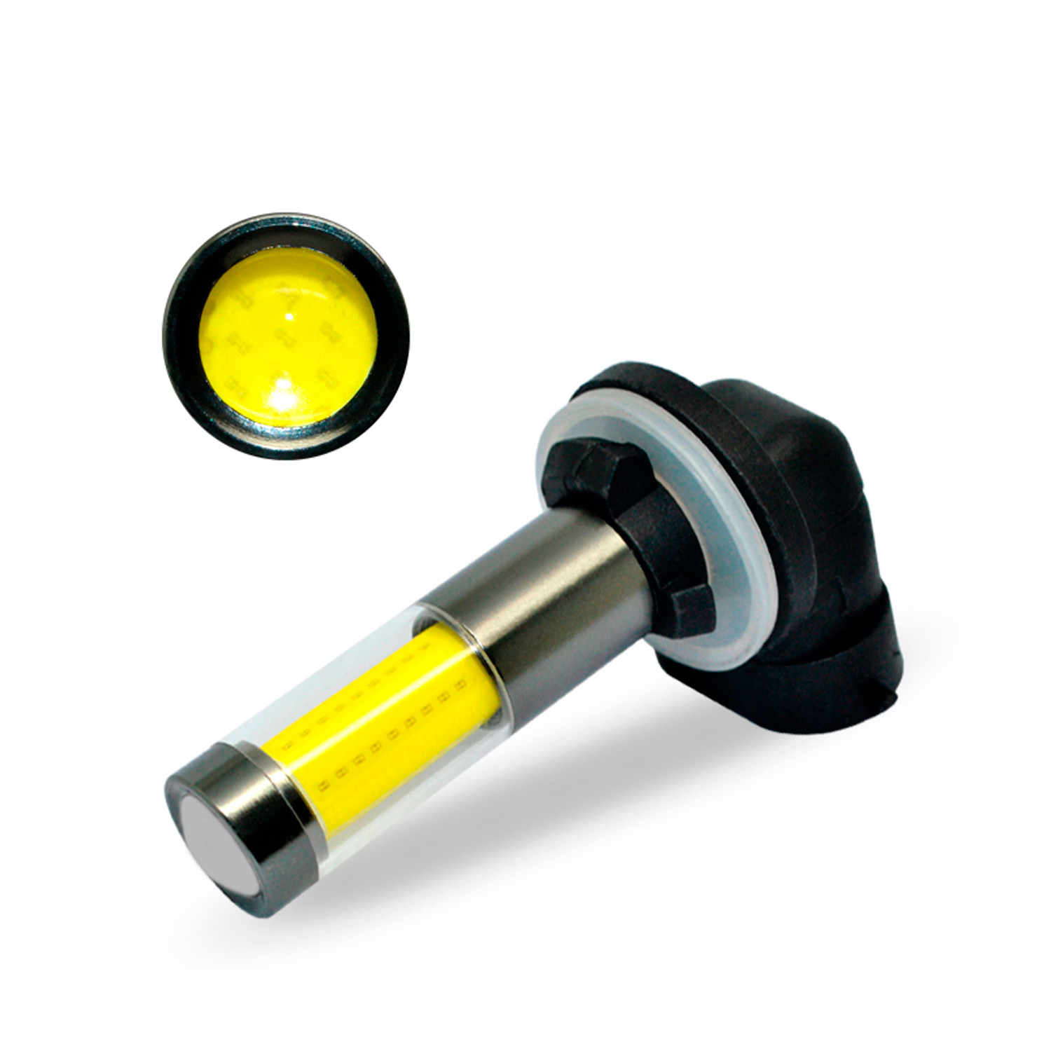 AllaLighting 3000K 881 LED Driving Fog Light Bulb Replacement Lamp Bright Yellow