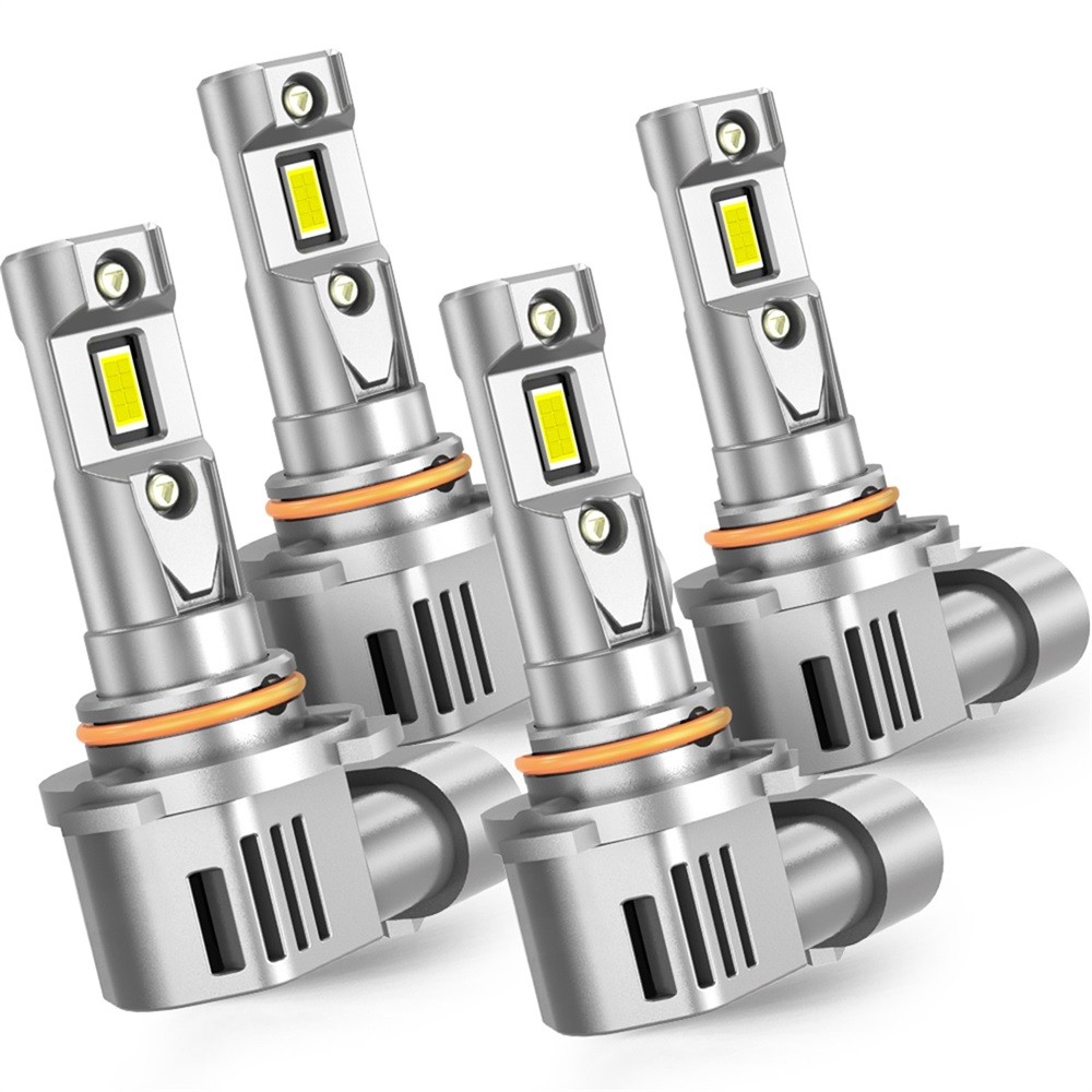 9005 9006 LED Headlight High Low Beam Bulb Super Bright White 20000LM 200W 4-40X