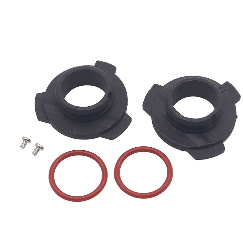 2Pcs LED Headlight Bulb Base Adapter Socket Retainer 9004/9005/9006/H7/H4/H3/H1
