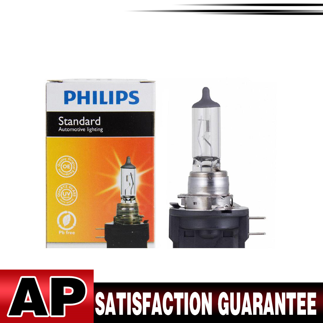 1X Headlight Bulb Low Beam Front Rear Left Right fits 07 Azera BY08_AG_Philips