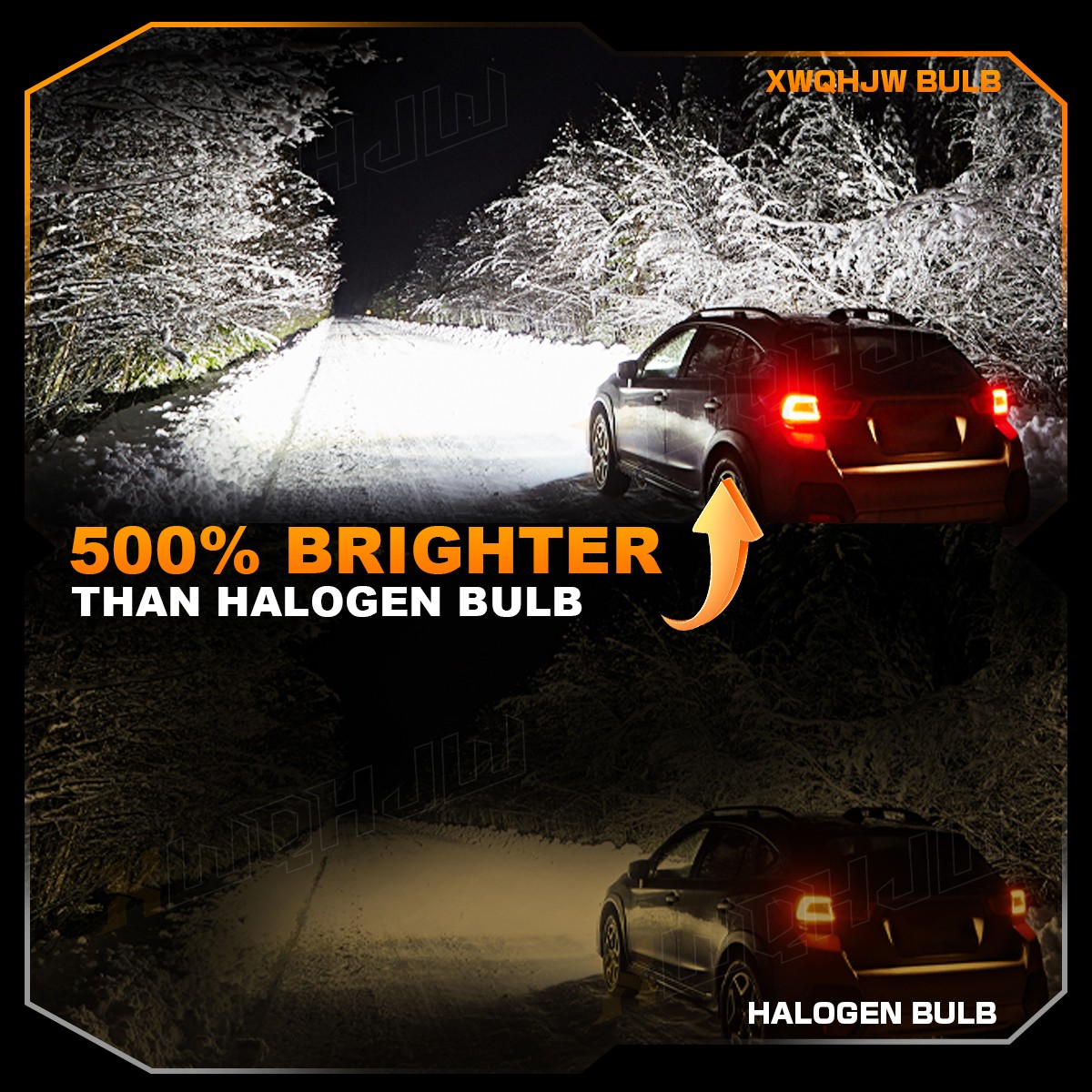 H15 LED Bulbs DRL High Beam Headlights Conversion Kit 30000LM 6500K Super Bright