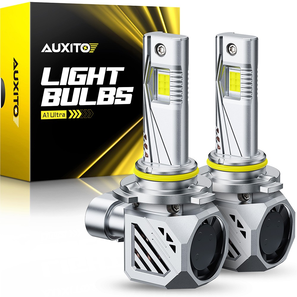 2-20X HB3 9005 LED Headlight Bulb White 6500K 30000LM Hi-Low Beam AUXITO A1ULTRA