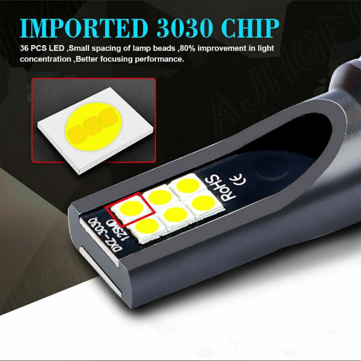 H16 5202 LED Bulbs 6000K White Super Bright Fog Light DRL Lamps High Power
